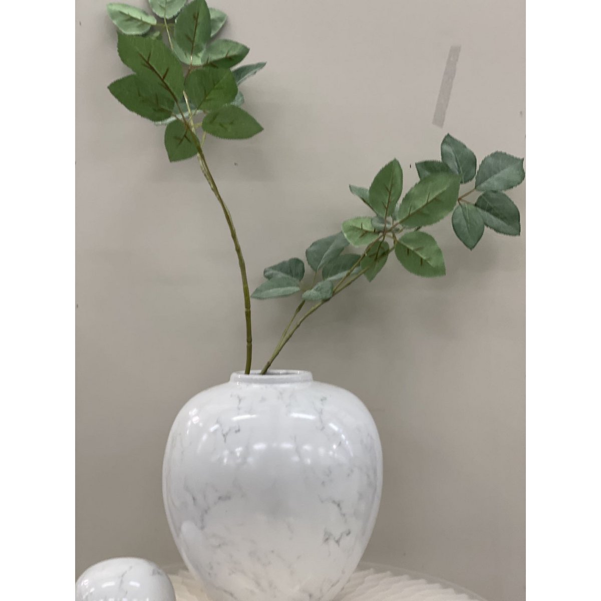 Een gemberpot van Amerikaans porselein, halverwege de 20e eeuw, Big H*28W*25