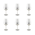 Glow zilveren wijnglazen - veel 6