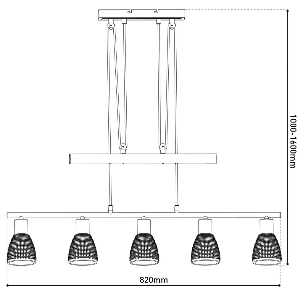 Liv · Houten hanglamp