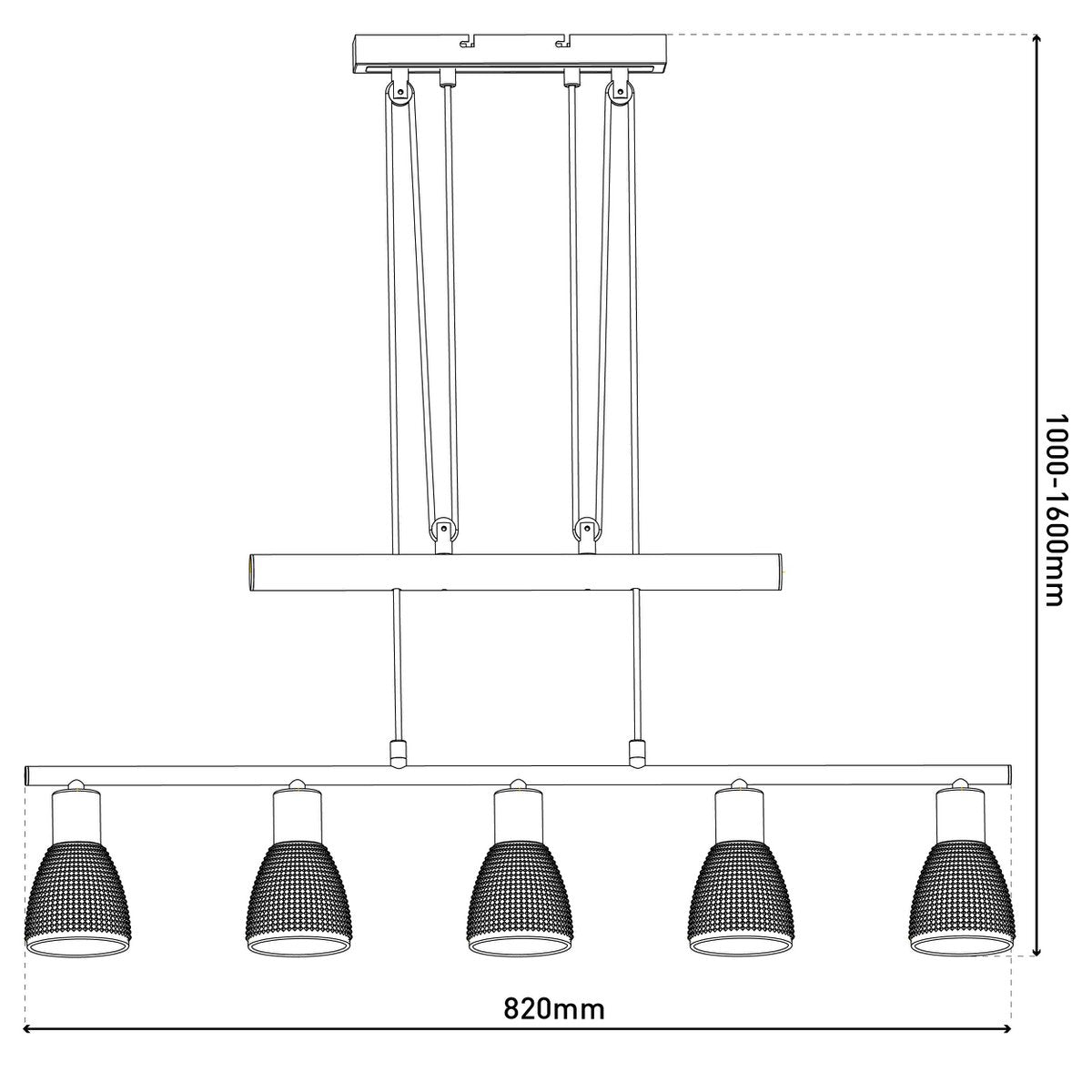 Liv · Houten hanglamp