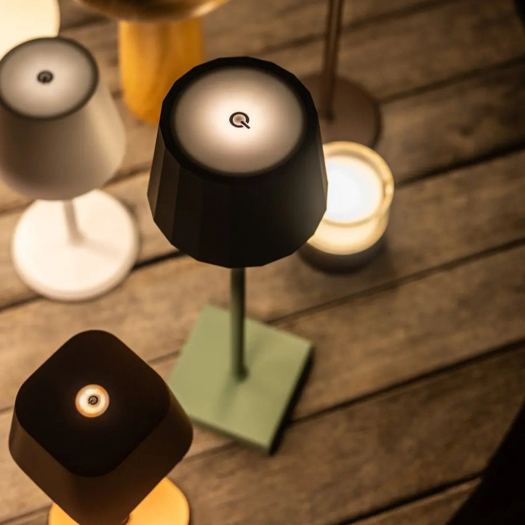 William Sage groene oplaadbare tafellamp – USB-C, dimbaar, batterij met een levensduur van 120 uur