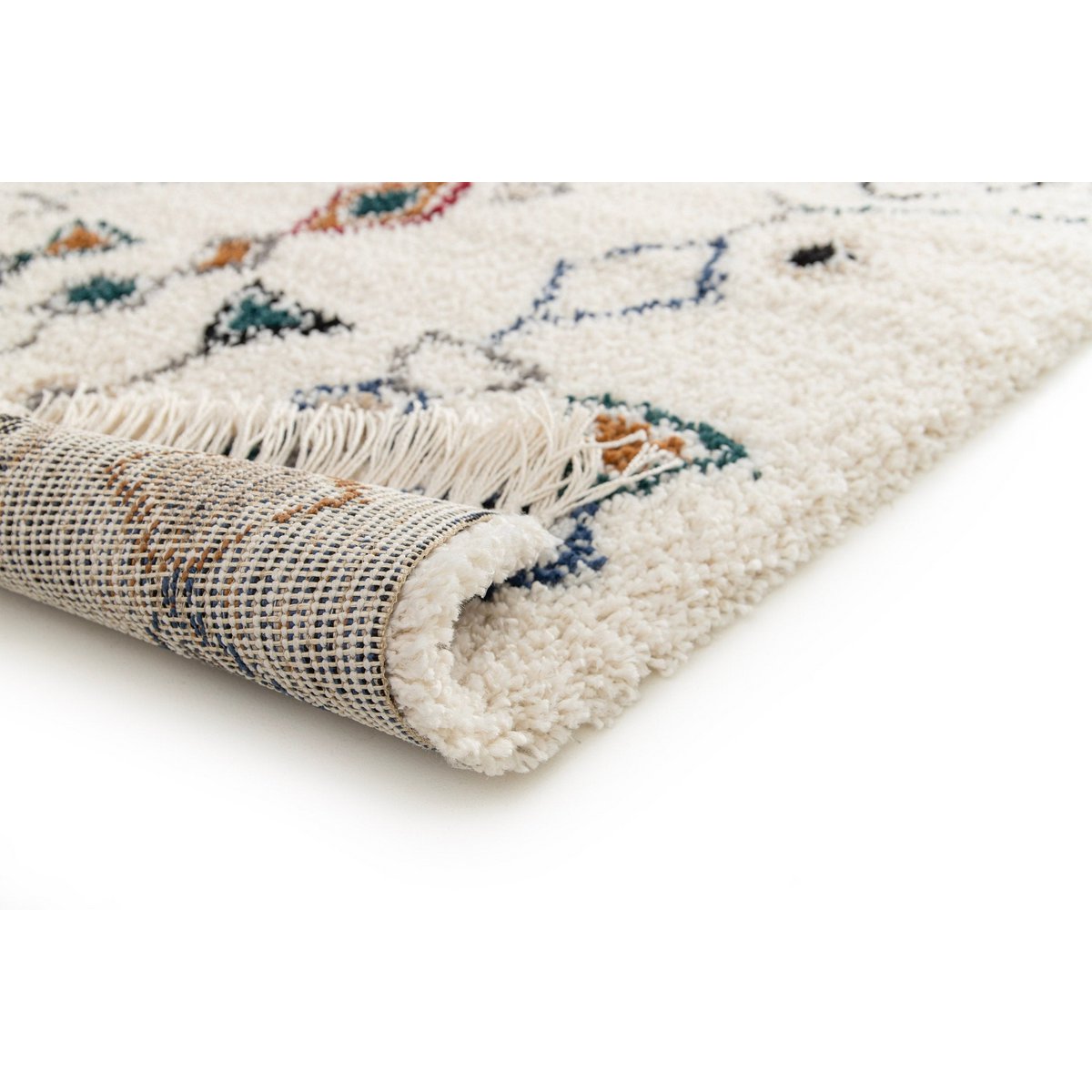 Etnisch tapijt met franjes Inspiratie Bedouine Mogador