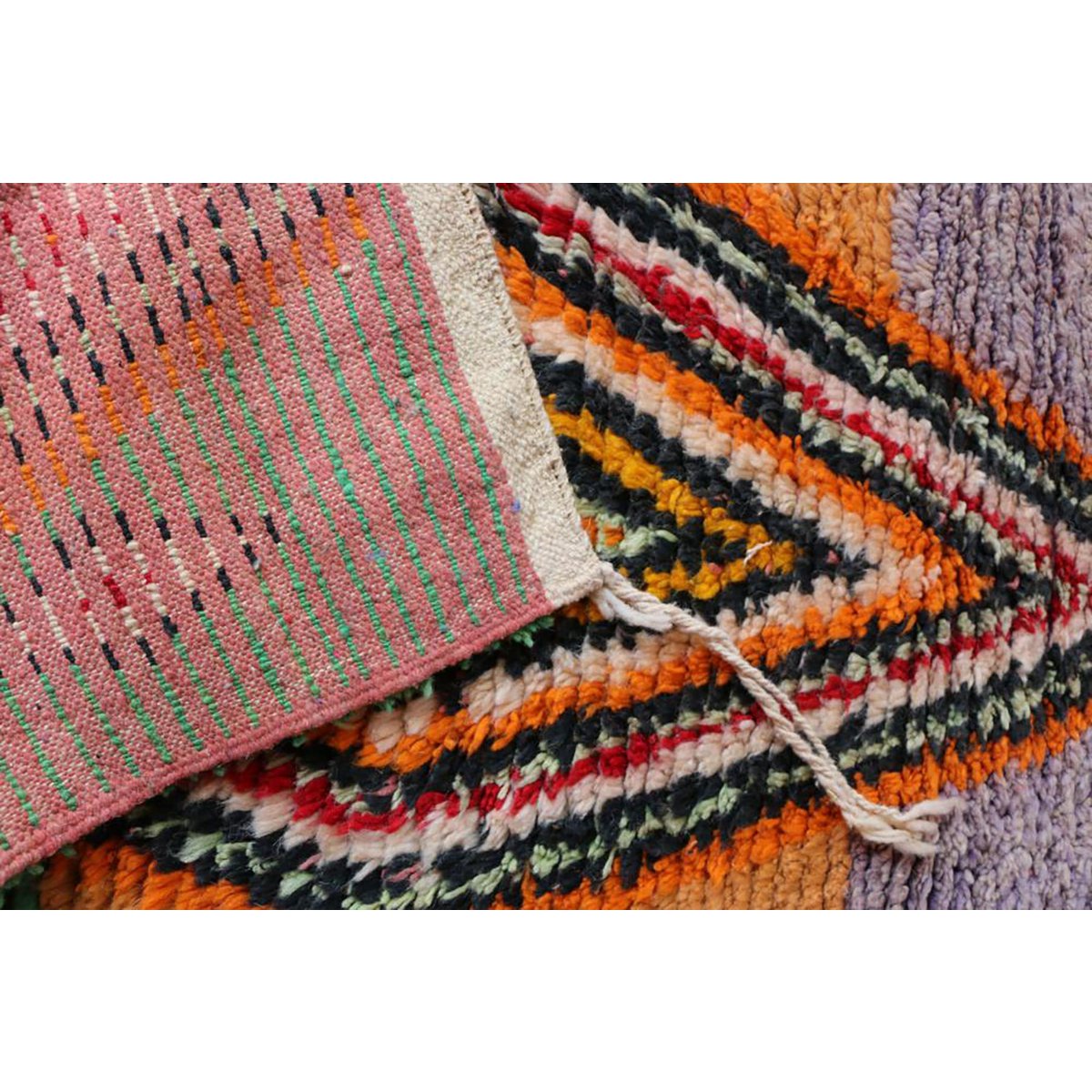 Gangkleed van zuivere berberwol 68 x 498 cm - vloerkleed op maat