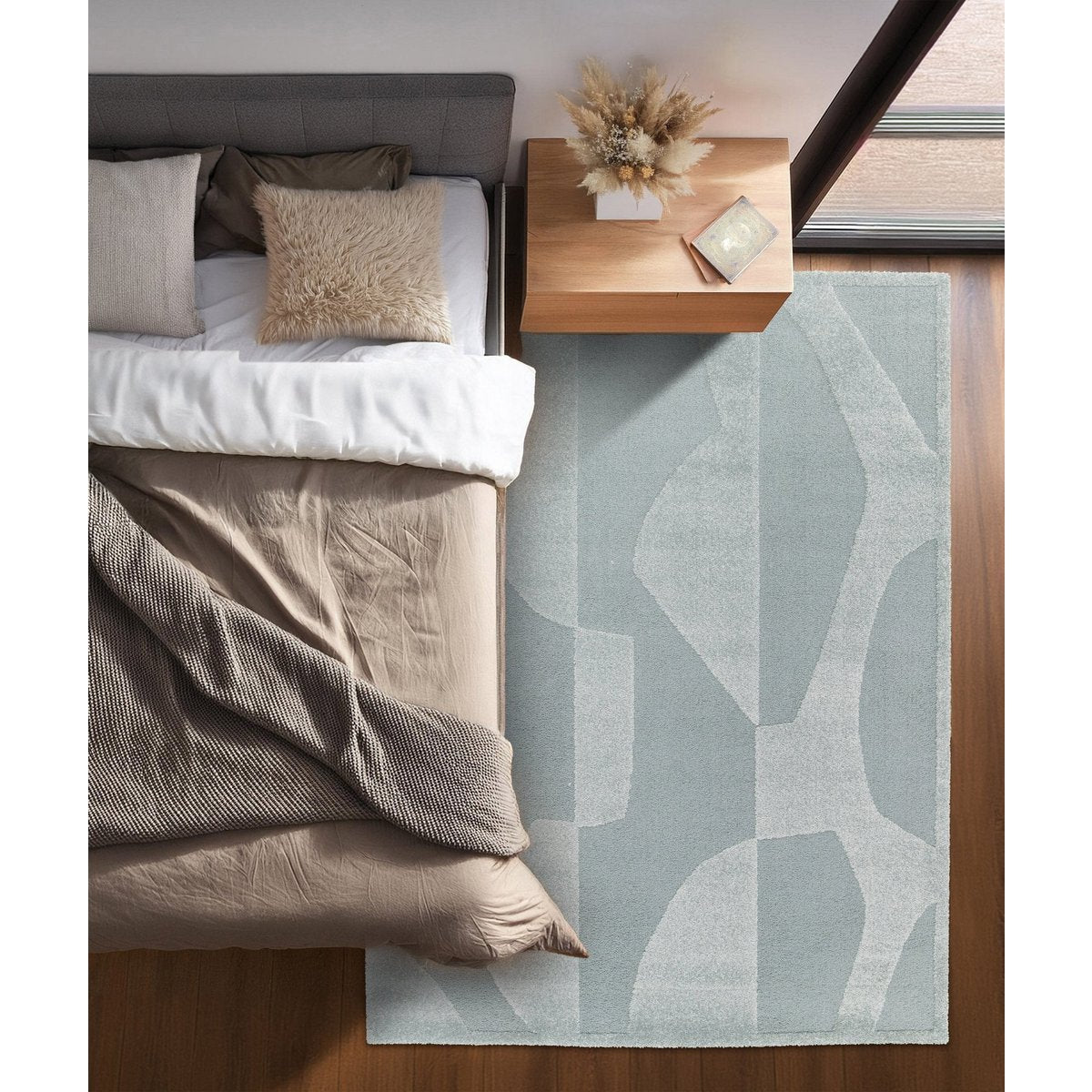 Zachte 3D Relief Tapijt Silencio