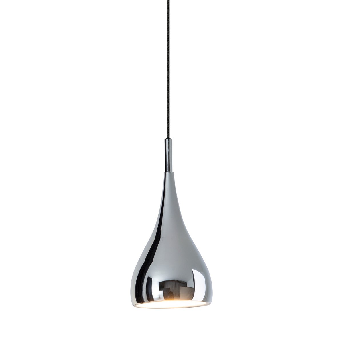 Liv · Metalen hanglamp — chroom