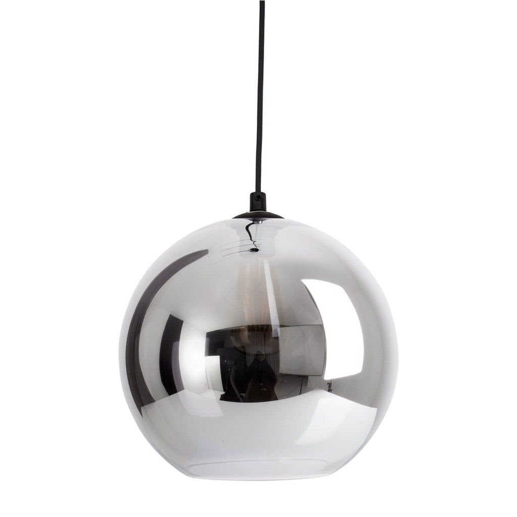 Liv · Houten hanglamp — antraciet