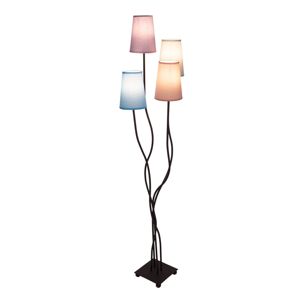 Liv · Vloerlamp met textielen kap