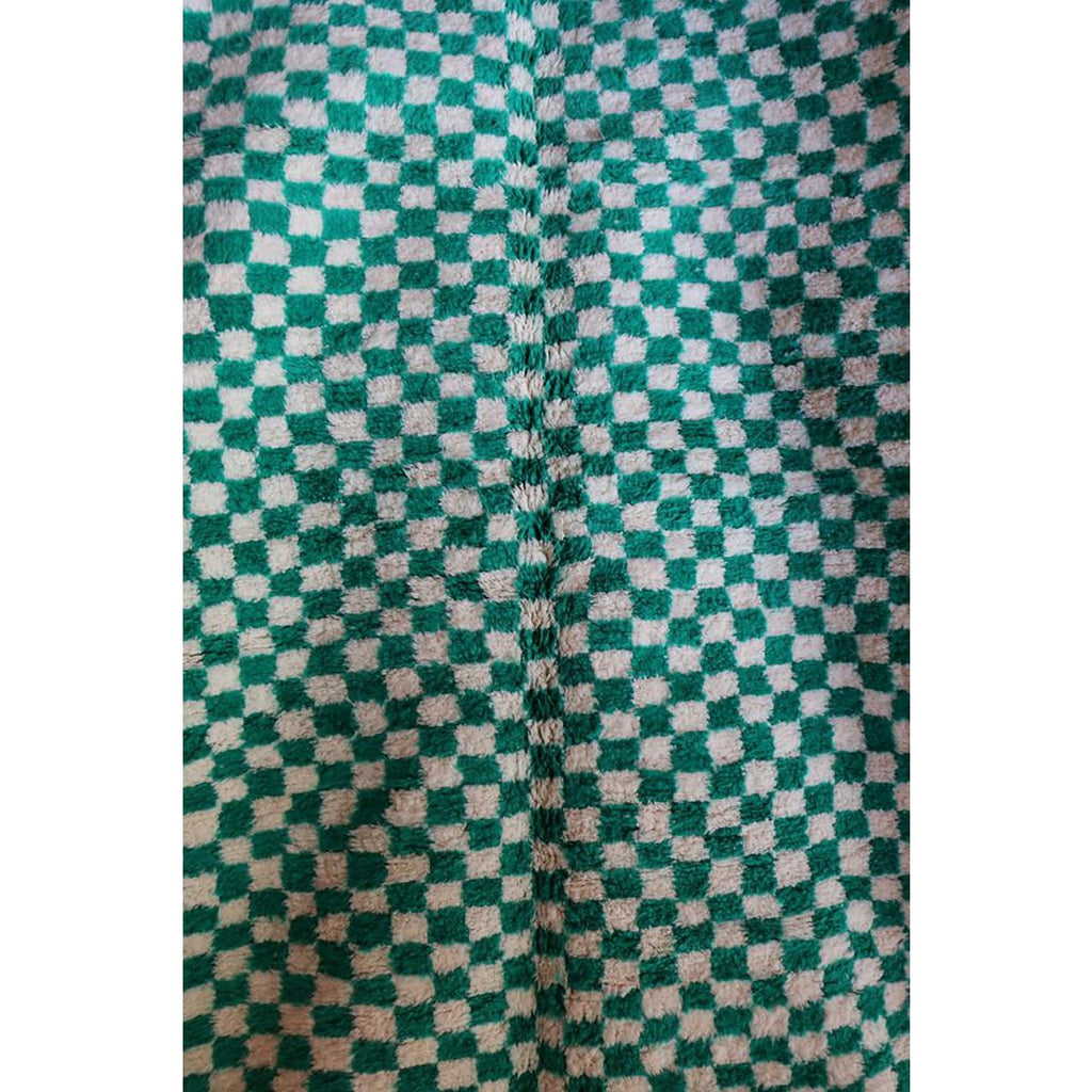 Berber tapijt pure geruite wol 166 x 269 cm