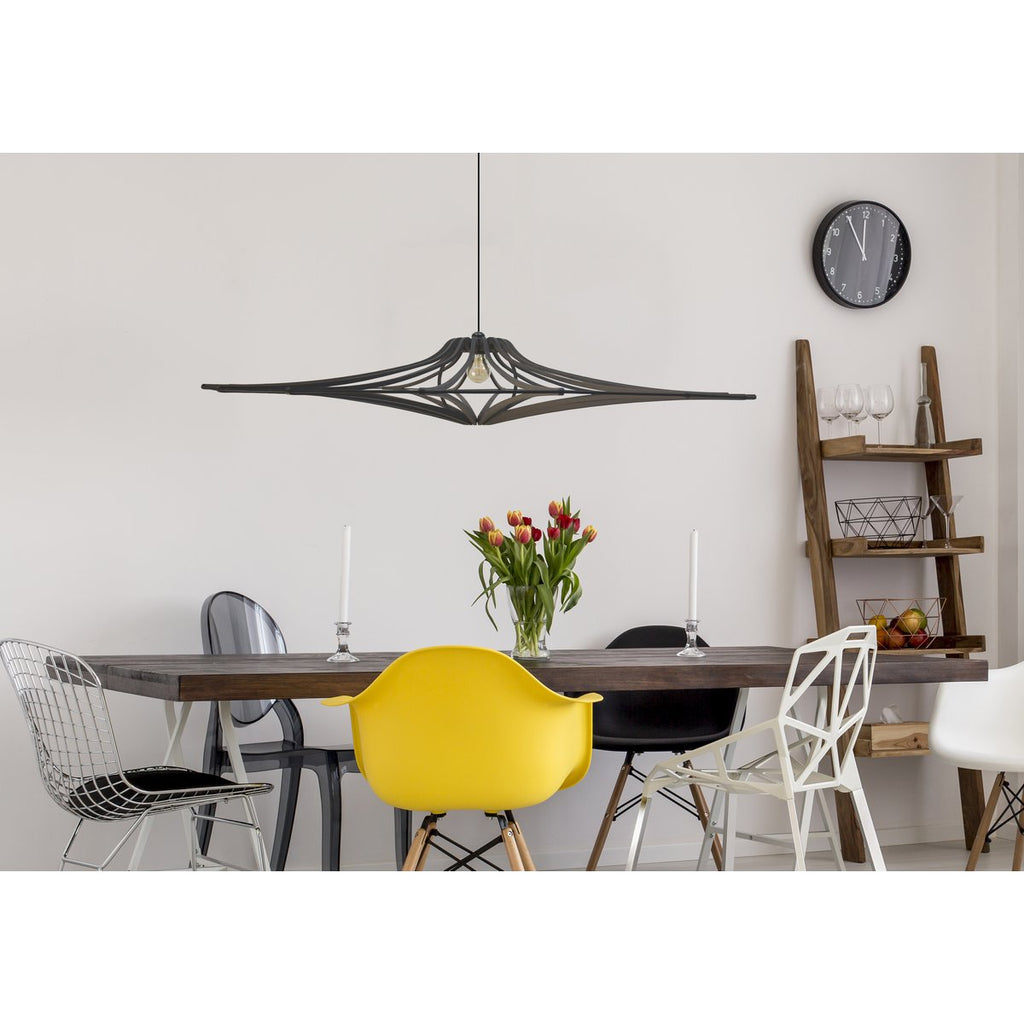 Liv · Metalen hanglamp — zwart