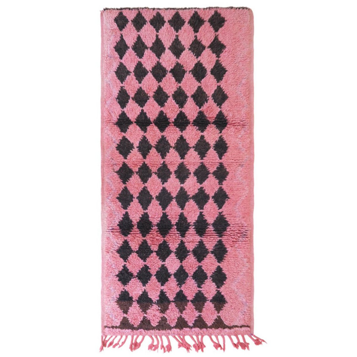 Berber Corridor -tapijt in vintage wol 87 x 193 cm