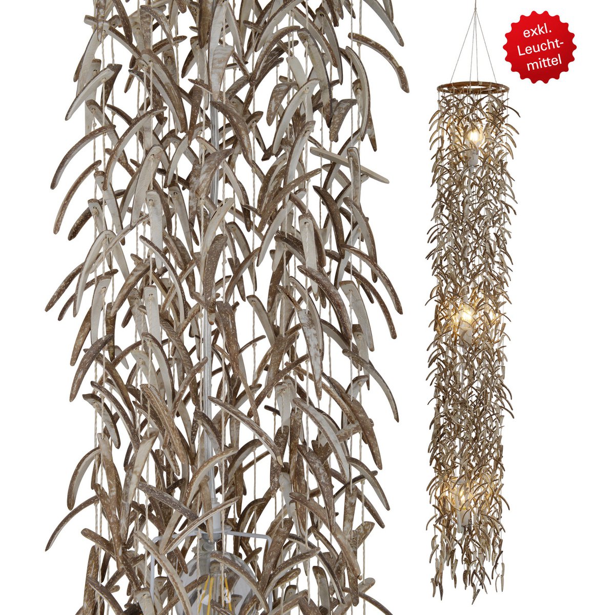 Liv · Keramieken decoratielamp — naturel