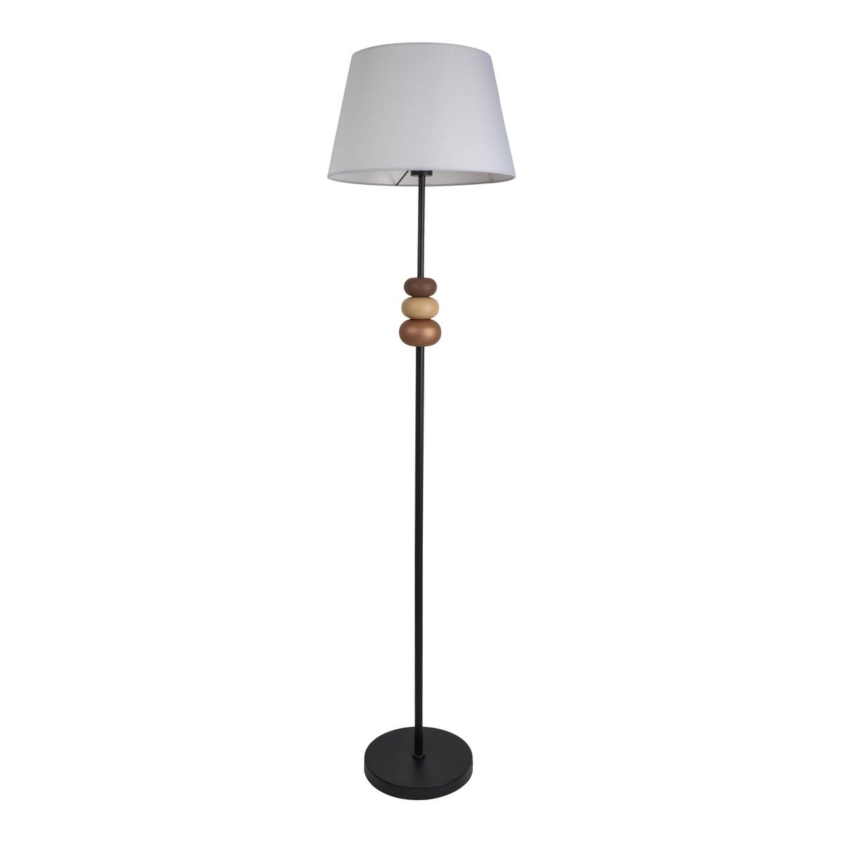 Liv · Metalen vloerlamp — zwart