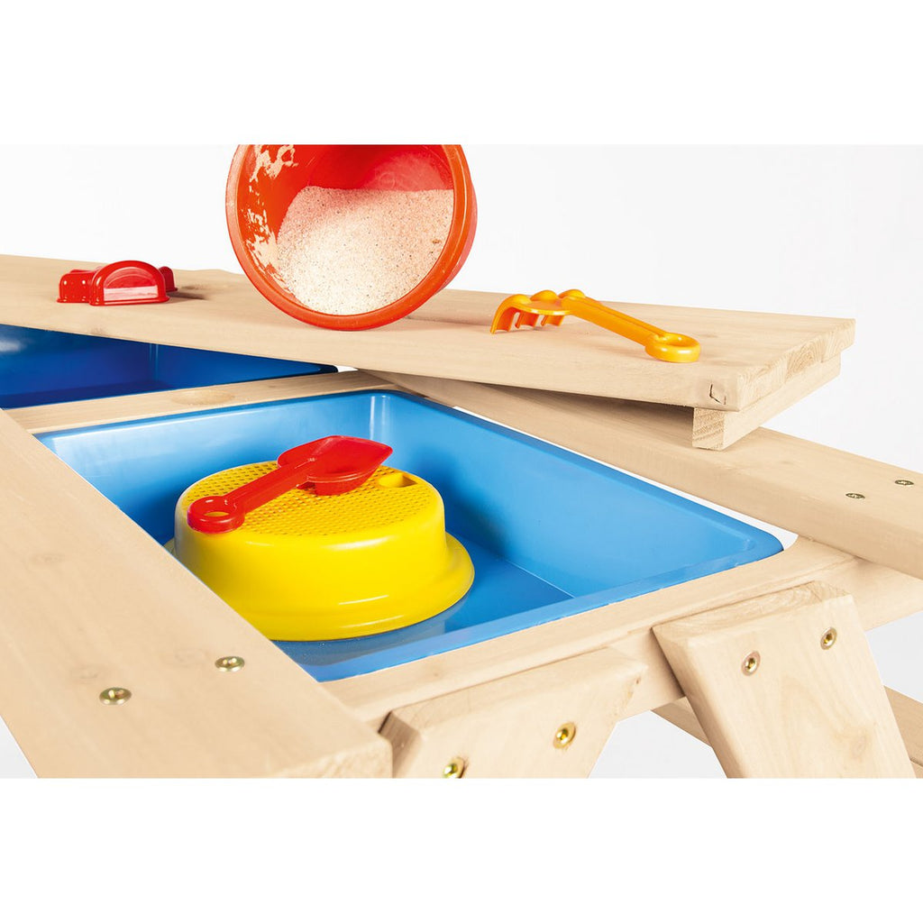 Picknickbank voor kinderen "Matsch-Nicki For 4", natuurlijk