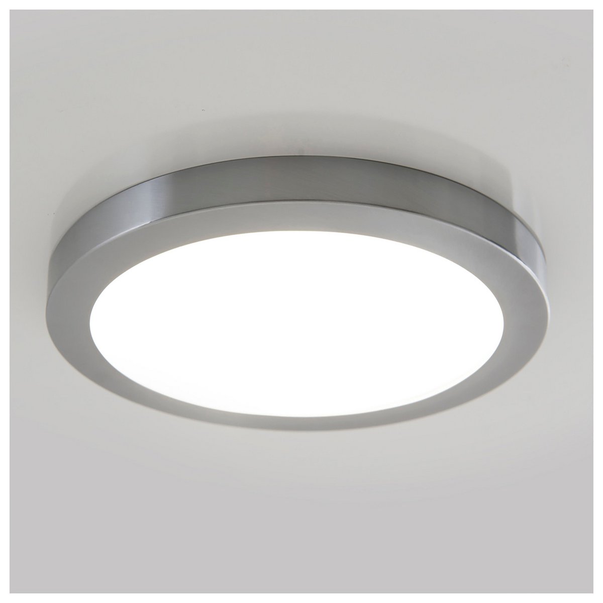 Liv · Metalen plafondlamp — chroom