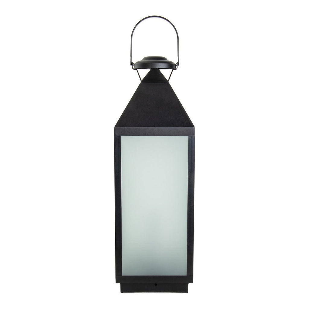 Liv · Glazen decoratielamp — zwart