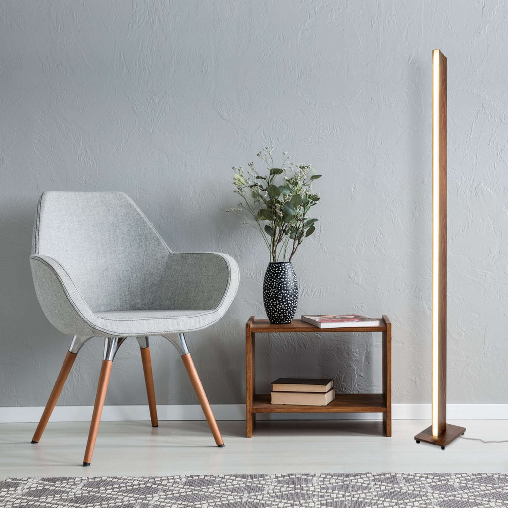 Liv · Metalen vloerlamp — naturel