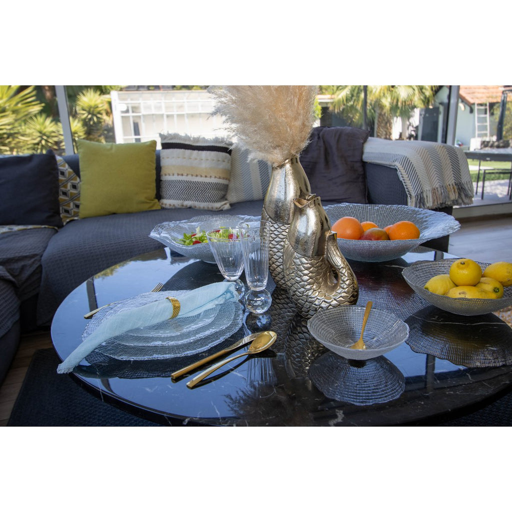 Golden Fish Vase 16x10x24,5 cm