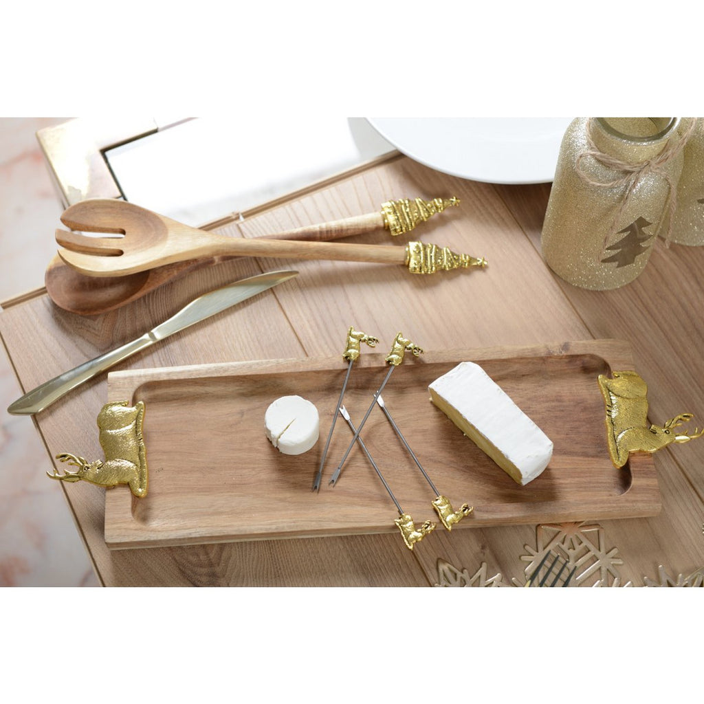 Draft- en kaasbak en 4 spikes aperitif doré