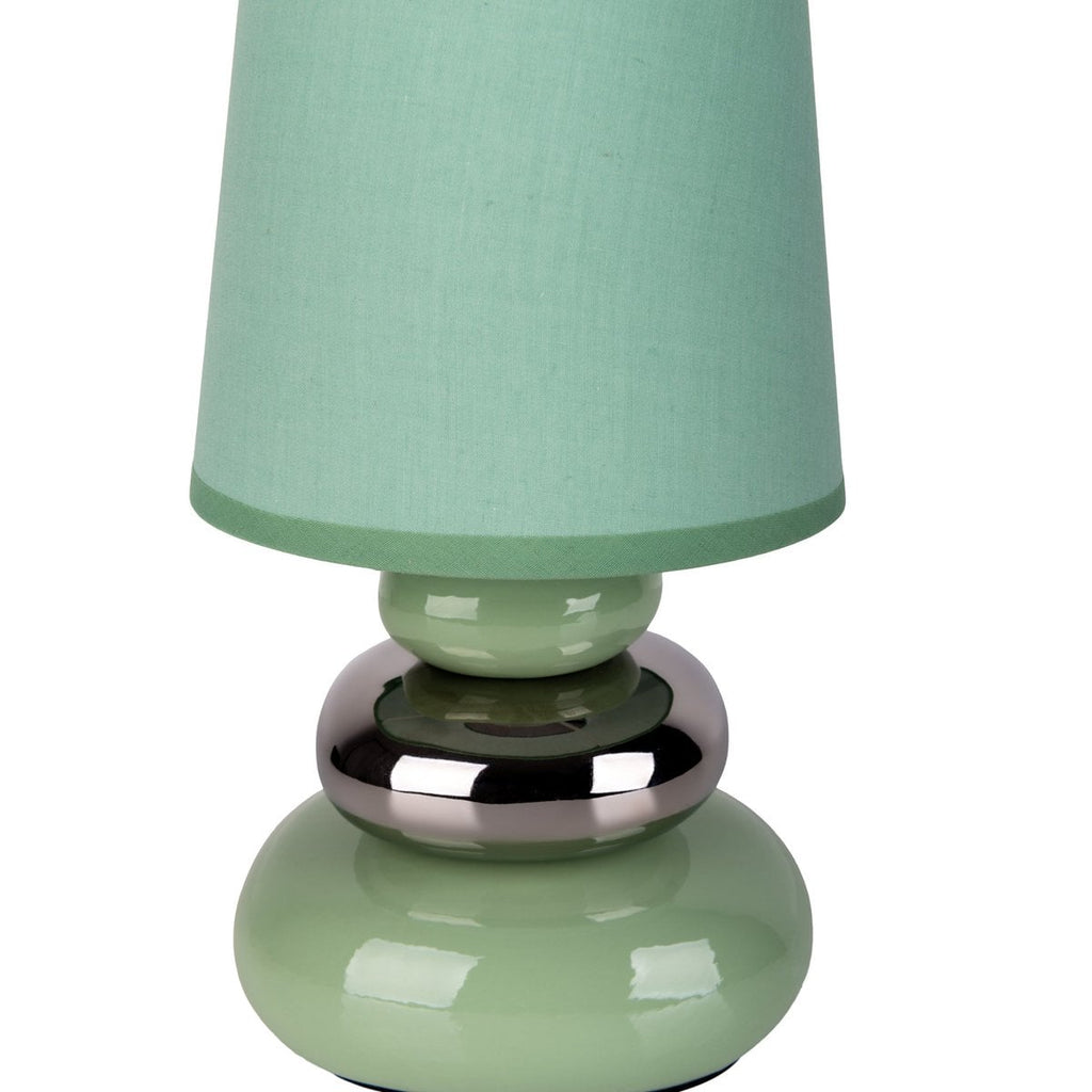 Liv · Houten tafellamp met linnen kap