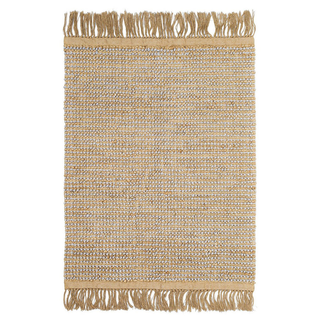 BUBBLES vloerkleed van jute en wol