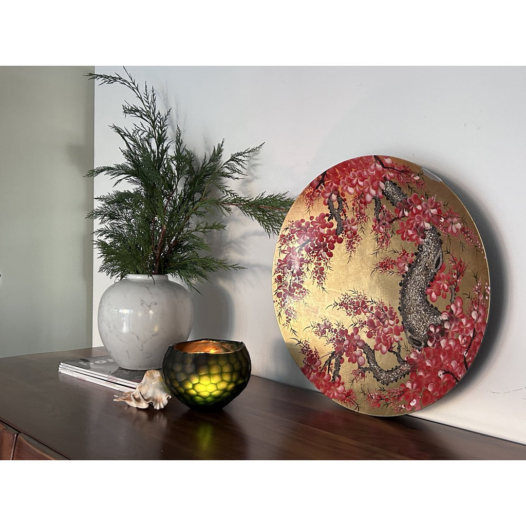 Een gemberpot van Amerikaans porselein, halverwege de 20e eeuw, Big H*28W*25