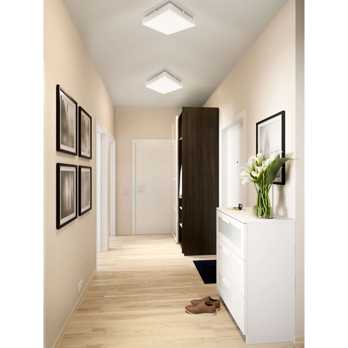 Liv · Glazen plafondlamp