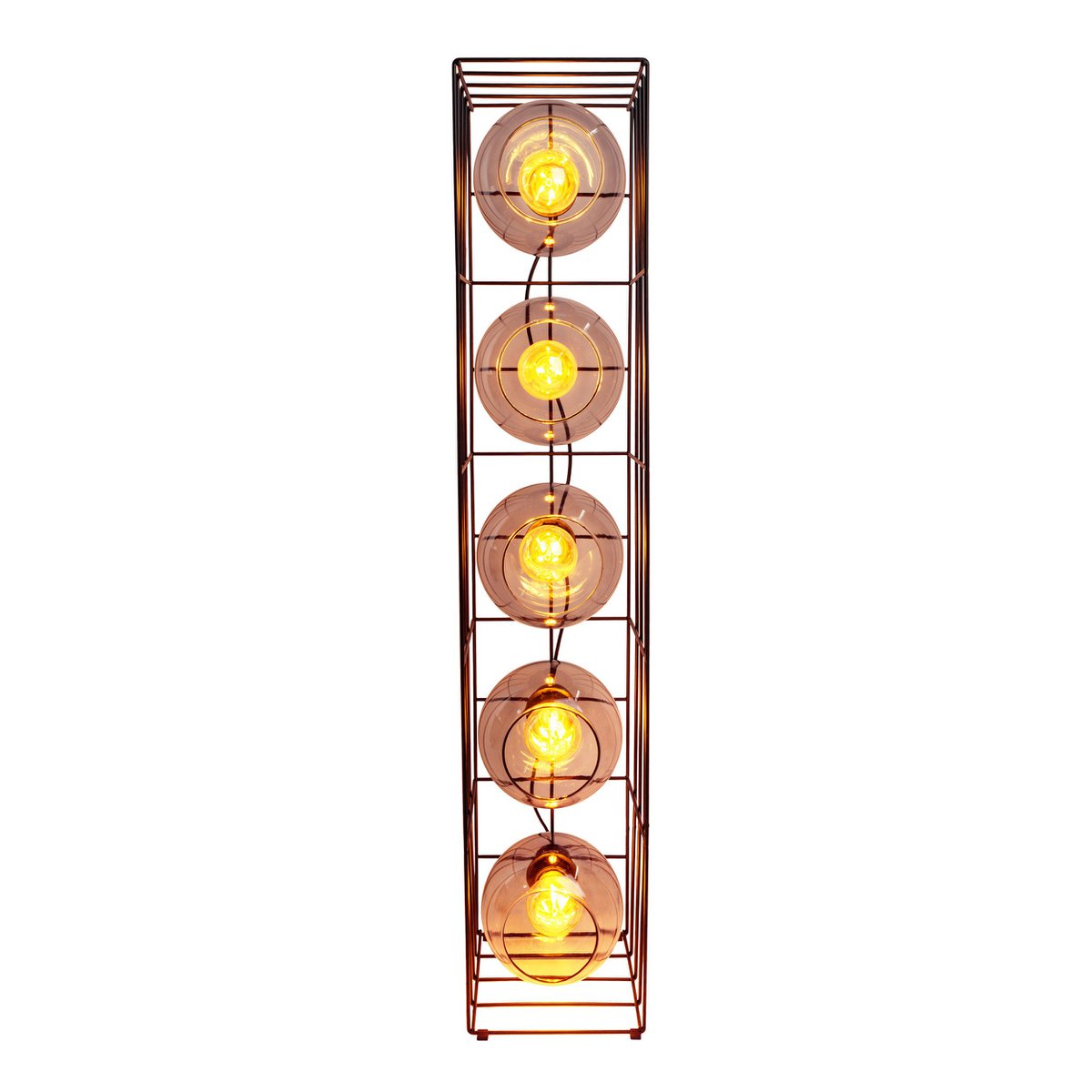 Liv · Metalen vloerlamp — zwart