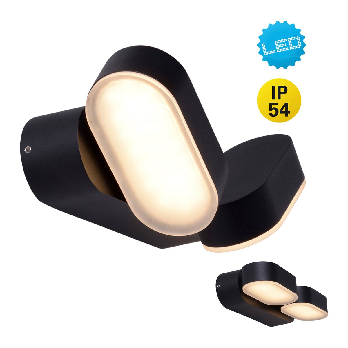 Liv · Buitenlamp — zwart