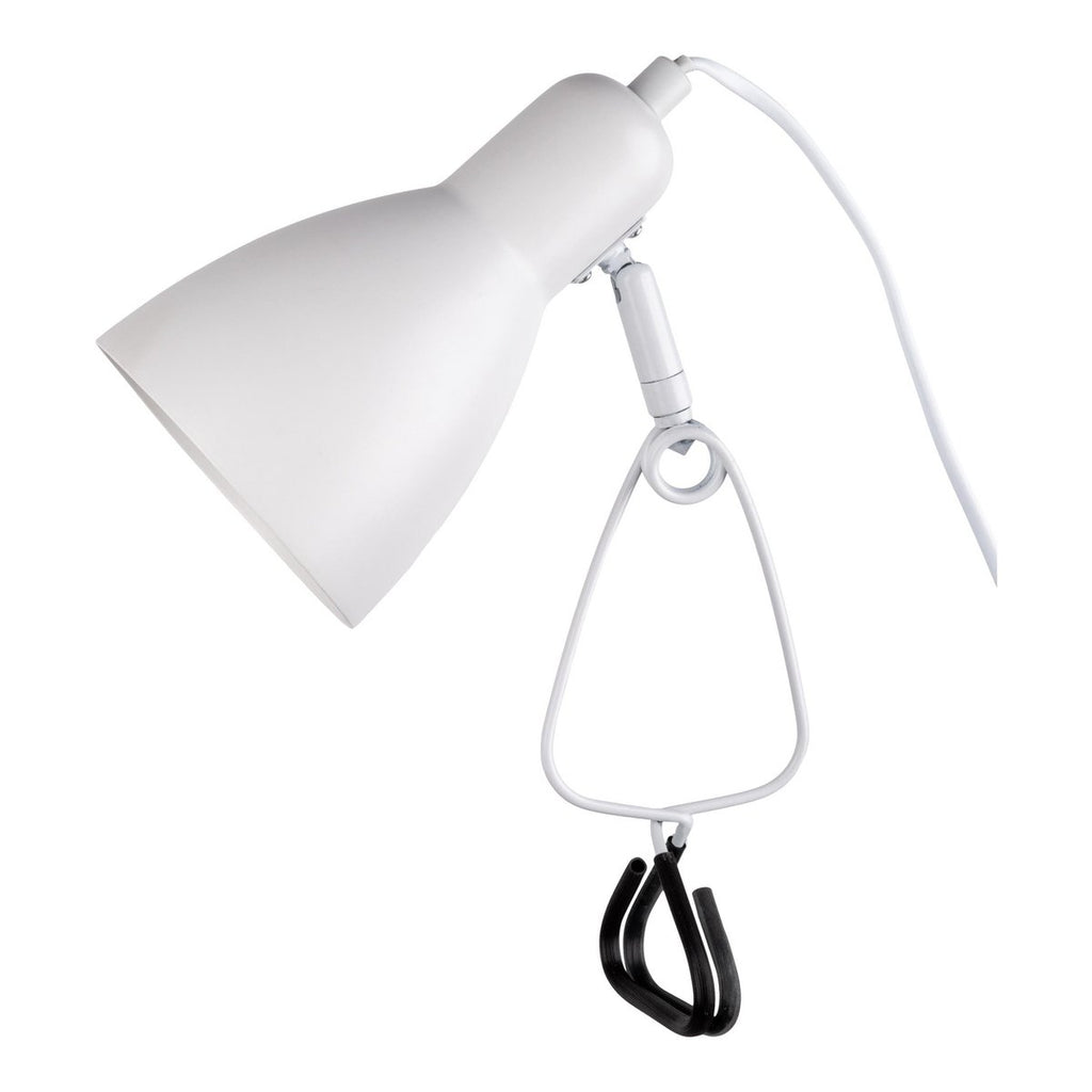 Liv · LED-klemtafellamp — 28cm wit
