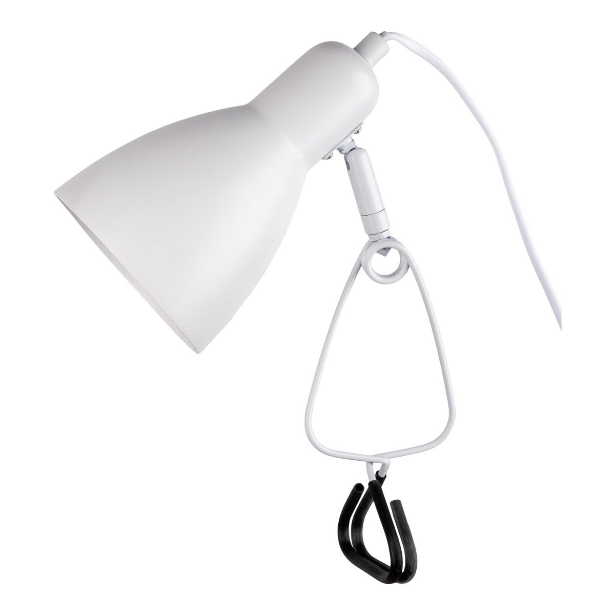 Liv · LED-klemtafellamp — 28cm wit