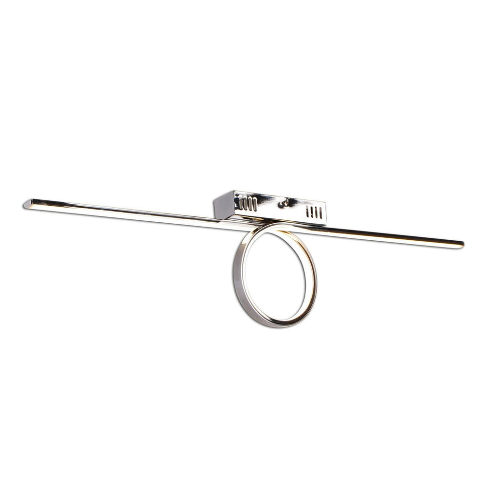 Liv · Metalen plafondlamp — chroom