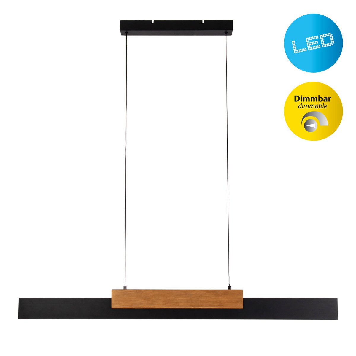 Liv · Keramieken hanglamp — zwart
