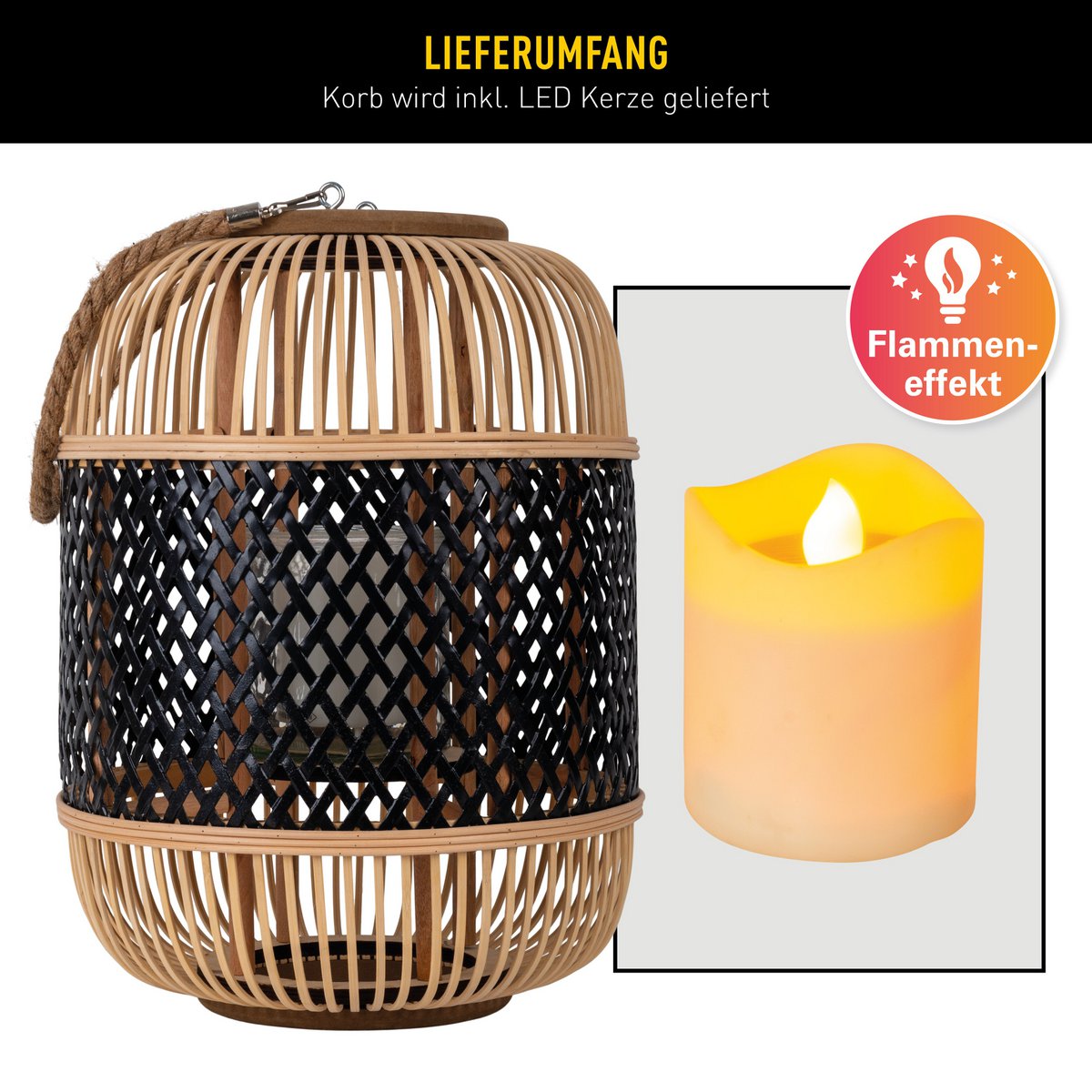 Liv · Rotan decoratielamp