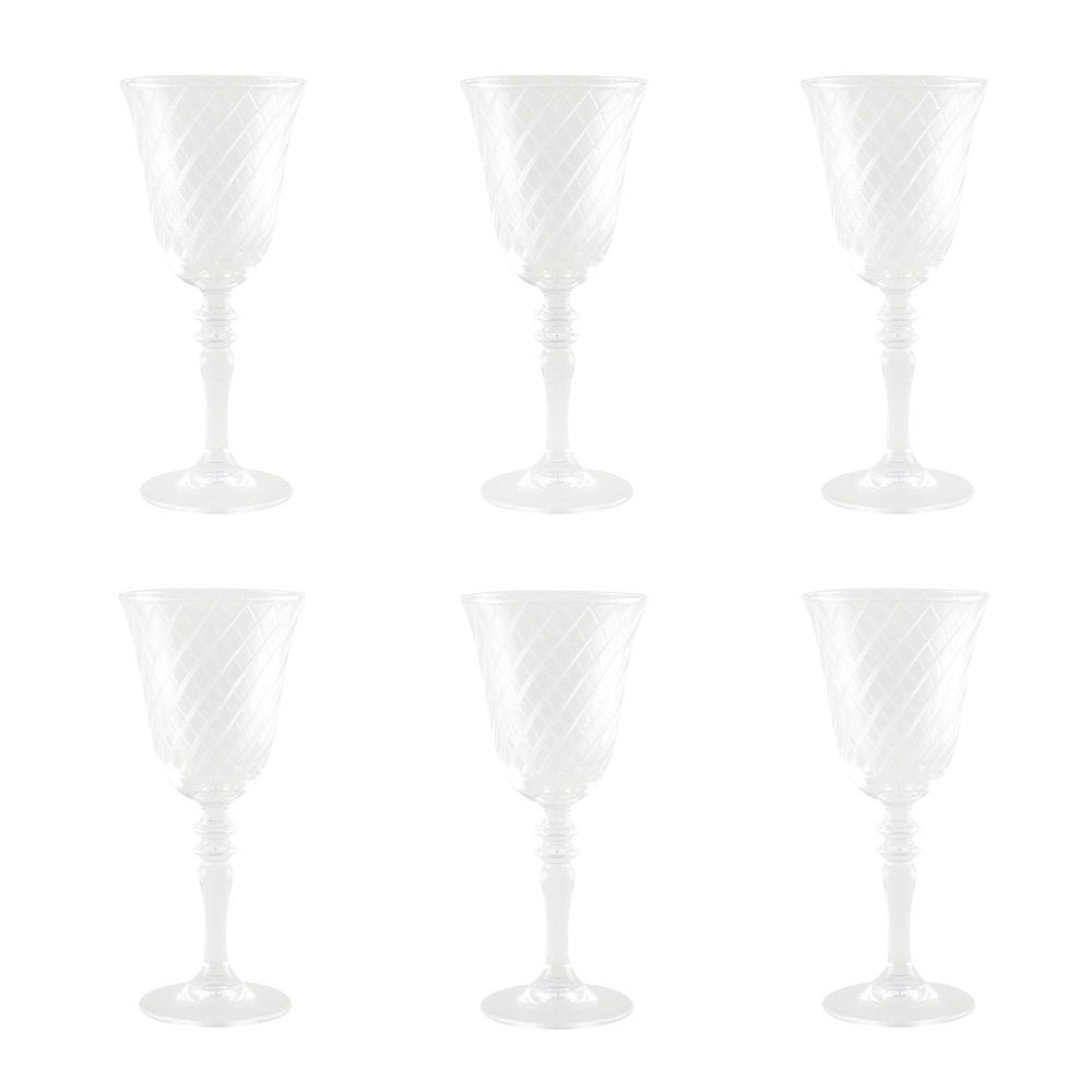 H20cm wijnglazen - veel 6