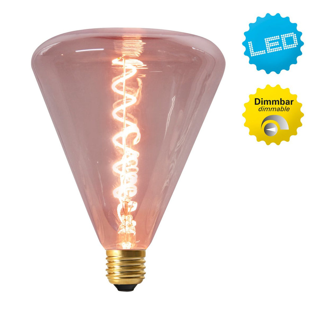 Liv · LED-decoratielamp — E27/4W rood glas