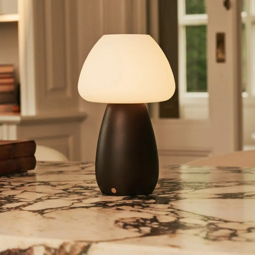 Bear Dark Bruin Stijlvol oplaadbare lamp-draadloos, dimbaar, milieuvriendelijk ontwerp