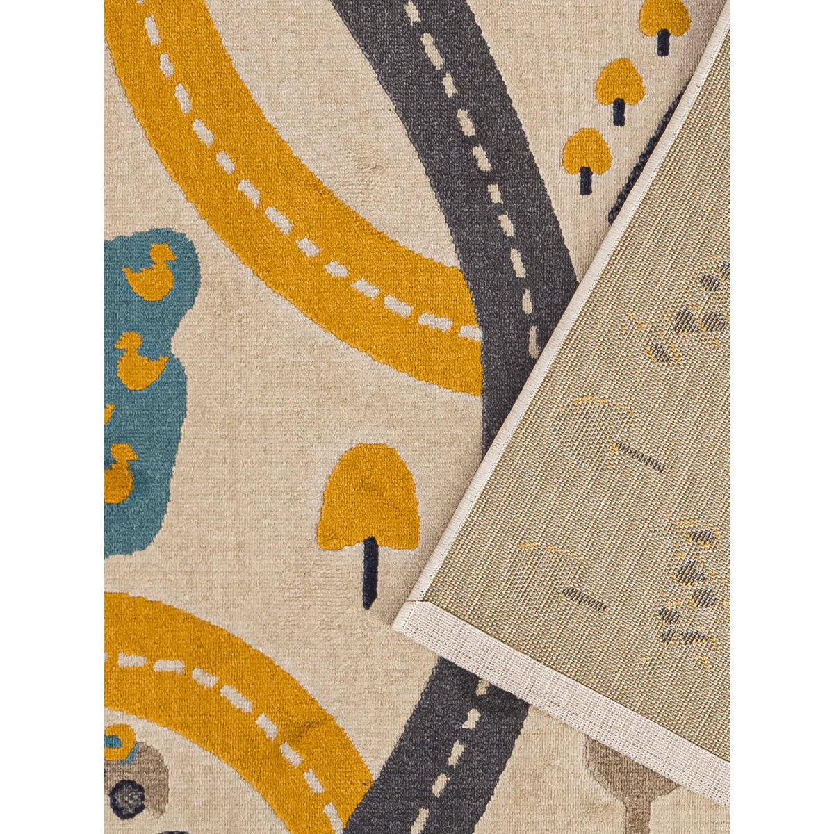 Kind tapijt met zacht -soft haarcircuit