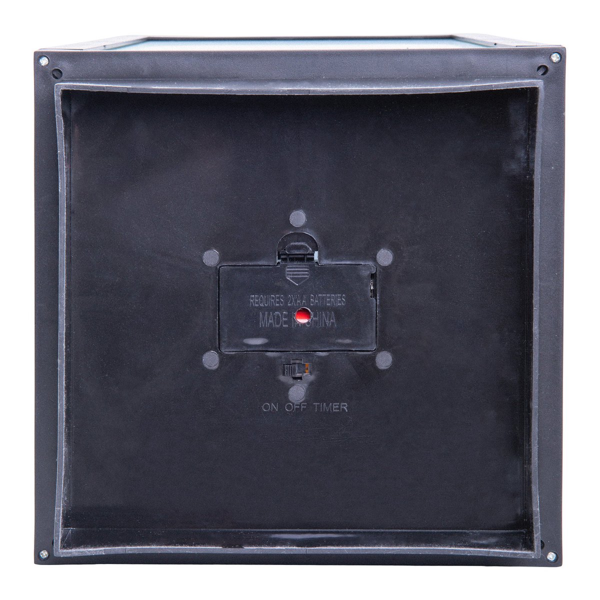Liv · Glazen decoratielamp — zwart