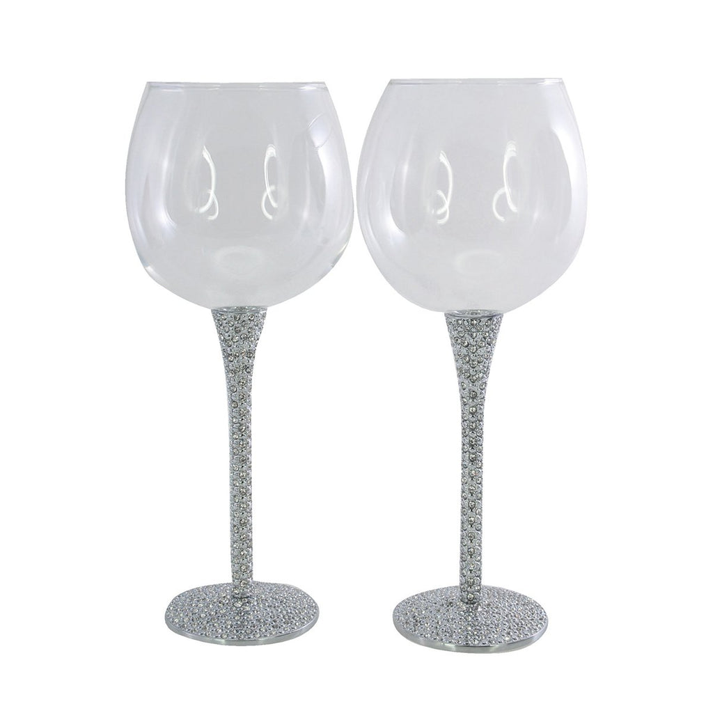 Bling wijnglazen - veel 2