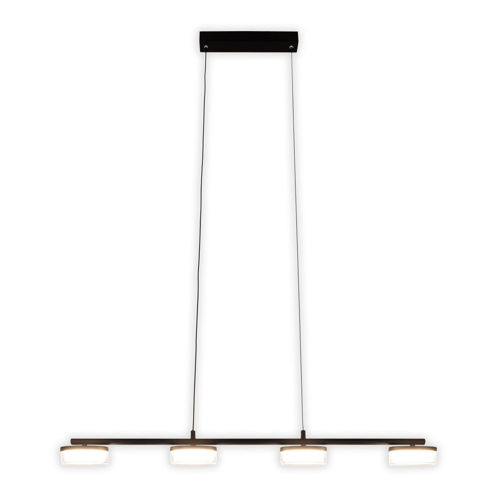 Liv · Glazen hanglamp — zwart