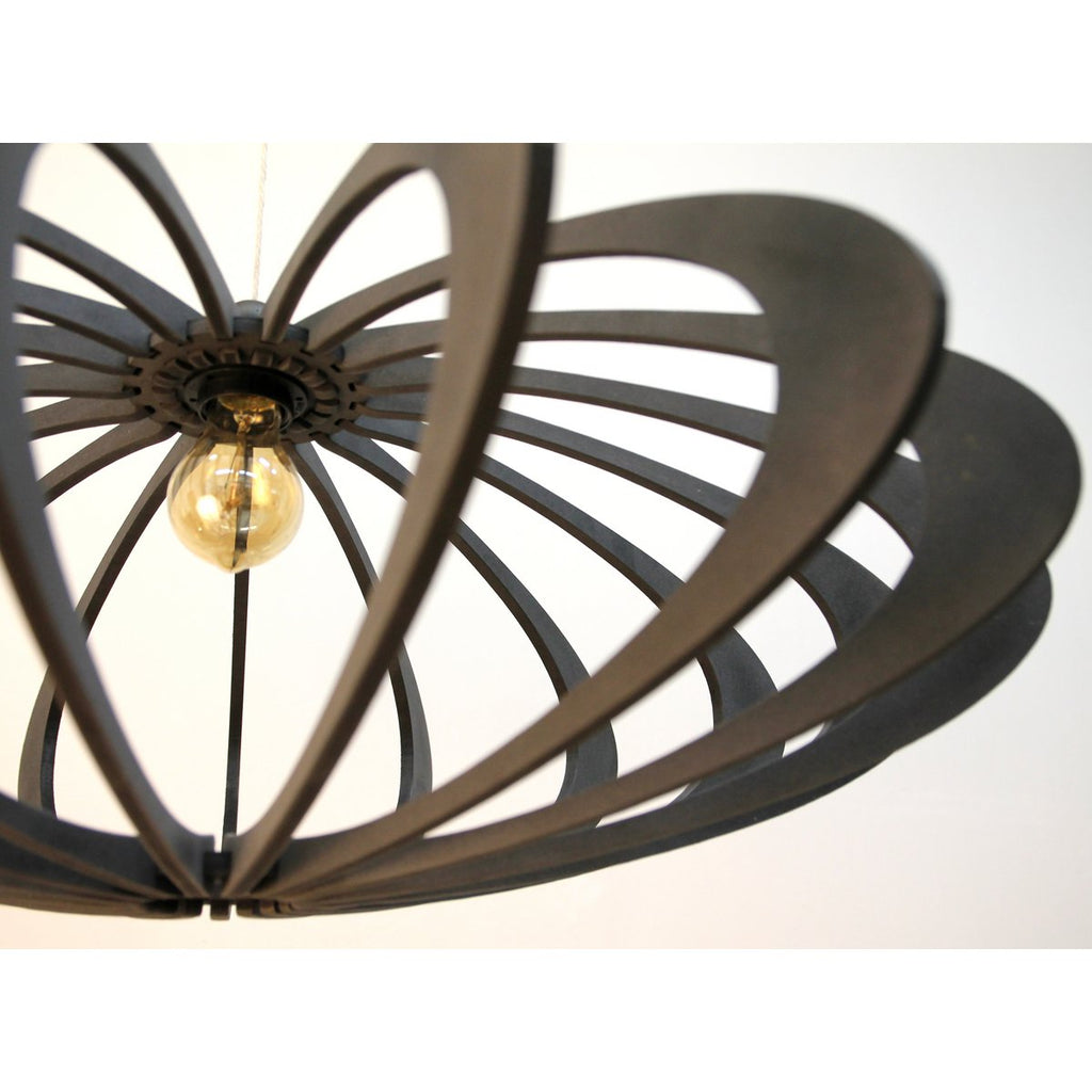 Liv · Metalen hanglamp — zwart
