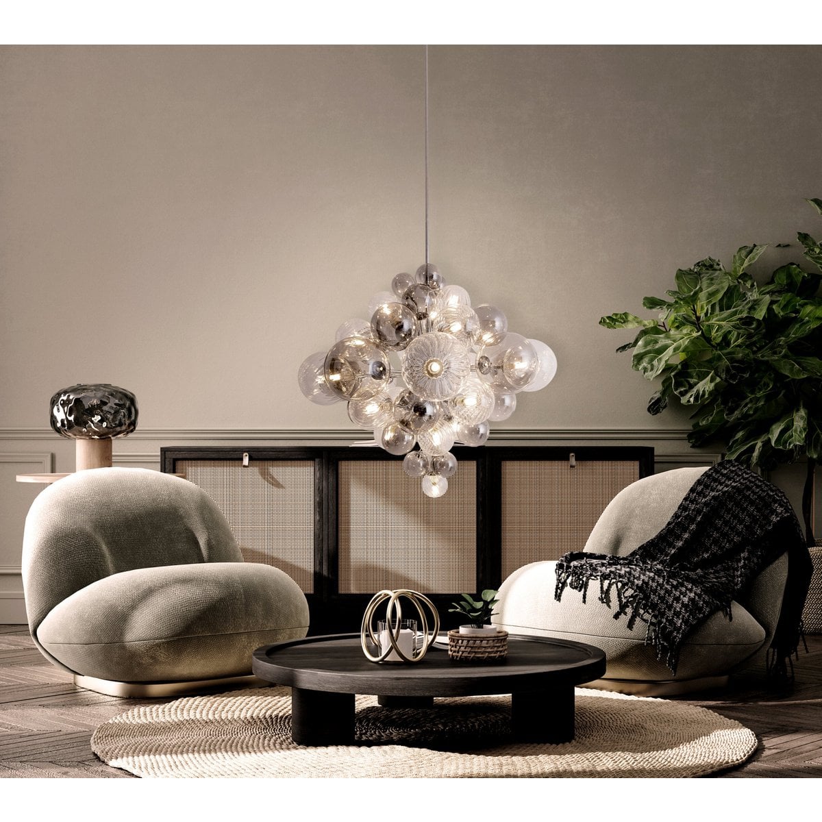 Liv · Houten hanglamp