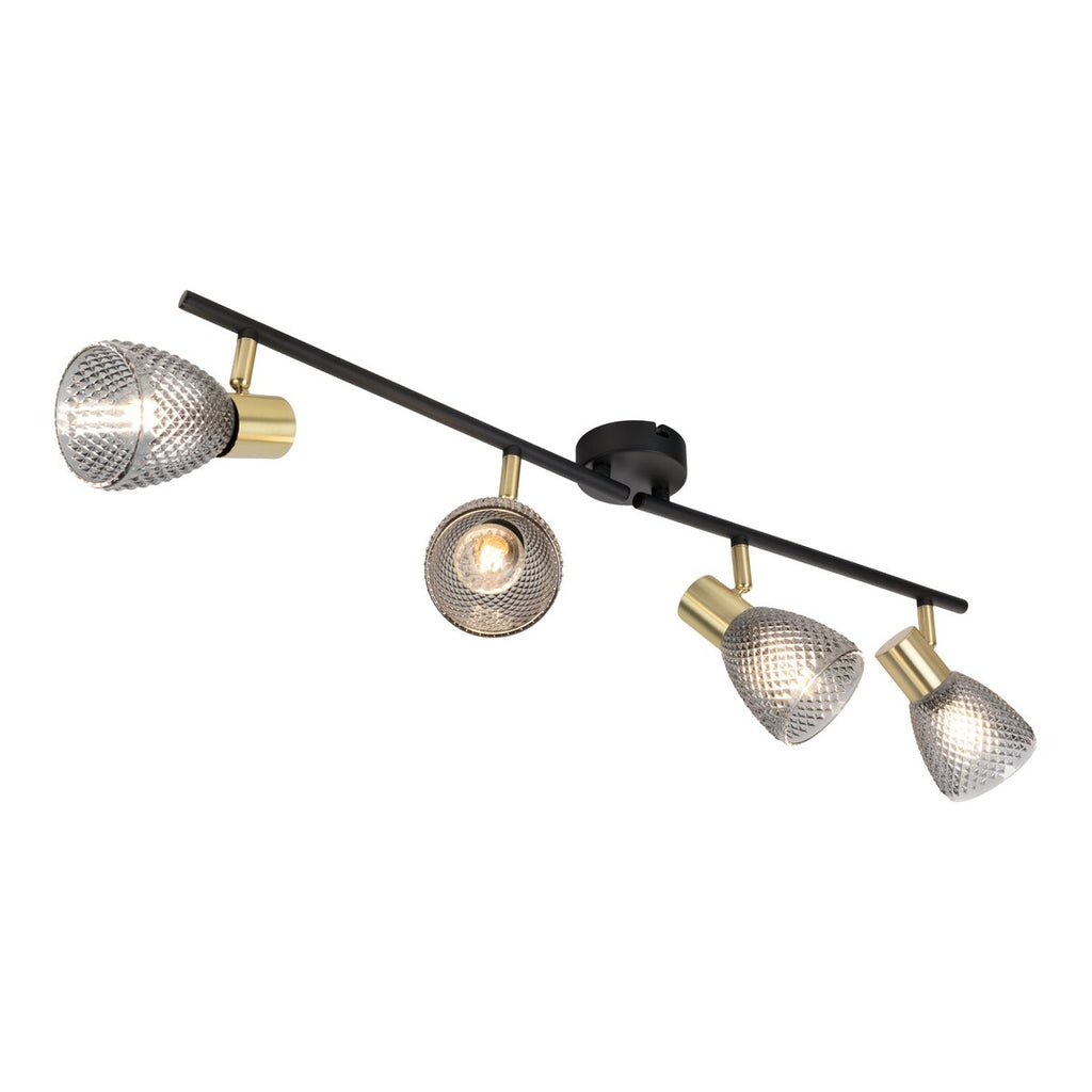 4er spot plafondlamp "Lindita" exclusief lampen