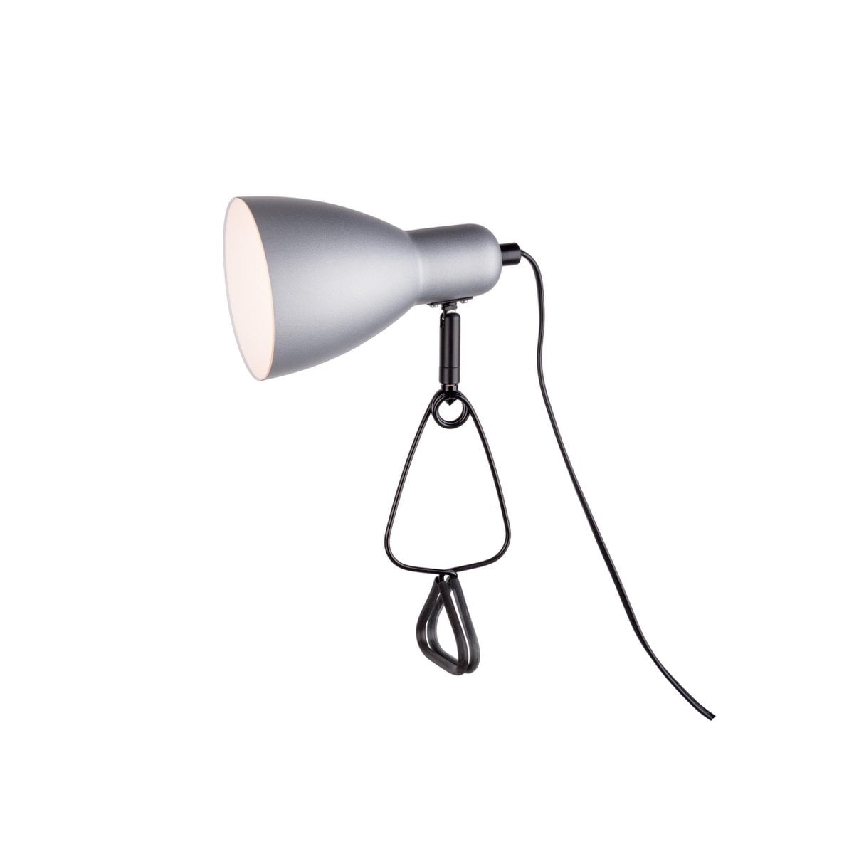 Liv · LED-klemtafellamp — 28cm wit