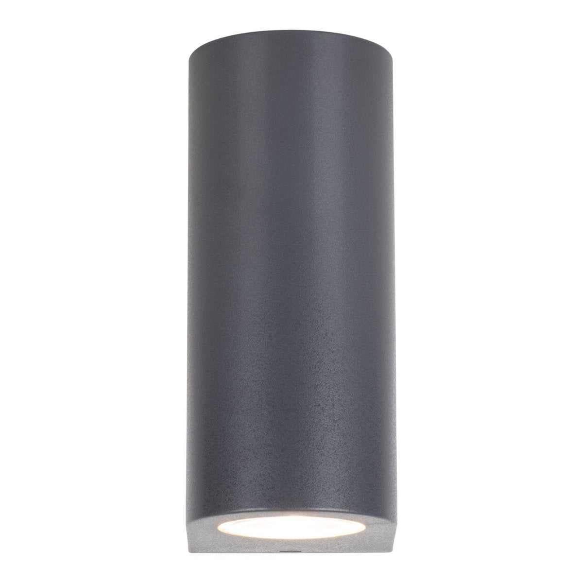 Buiten wandlamp "Alecto" meet 6,8 x 8,8 cm en is 15,5 cm hoog. Het bestaat uit een hoogwaardig plastic met een enigszins gestructureerd oppervlak dat eruit ziet als geschilderd. Tijdloos zwart maakt de lamp universeel bruikbaar.