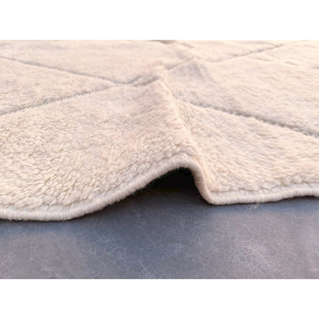 Eigentijds wollen berber tapijt 177 x 302 cm