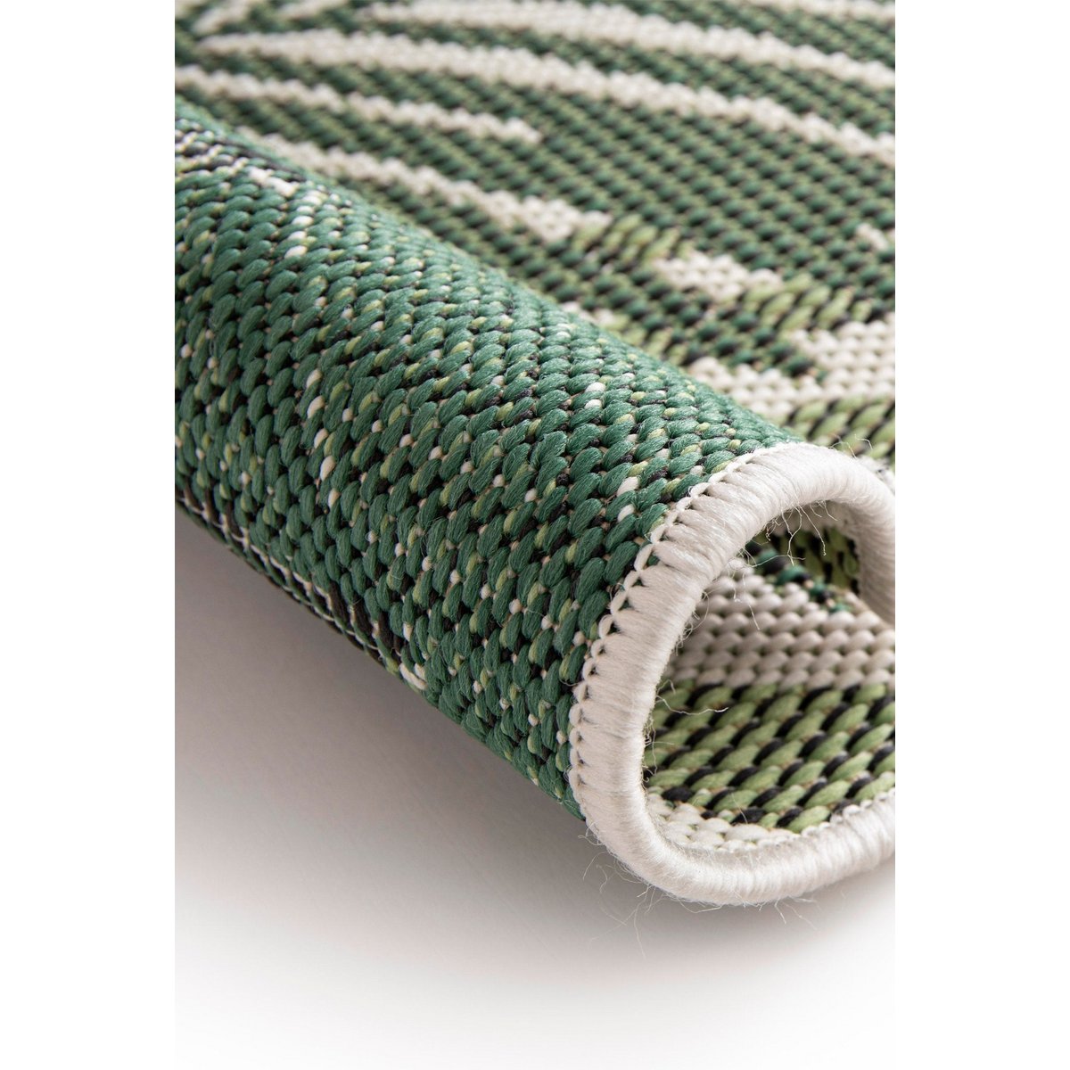 Tropisch buitenkant etnisch tapijt