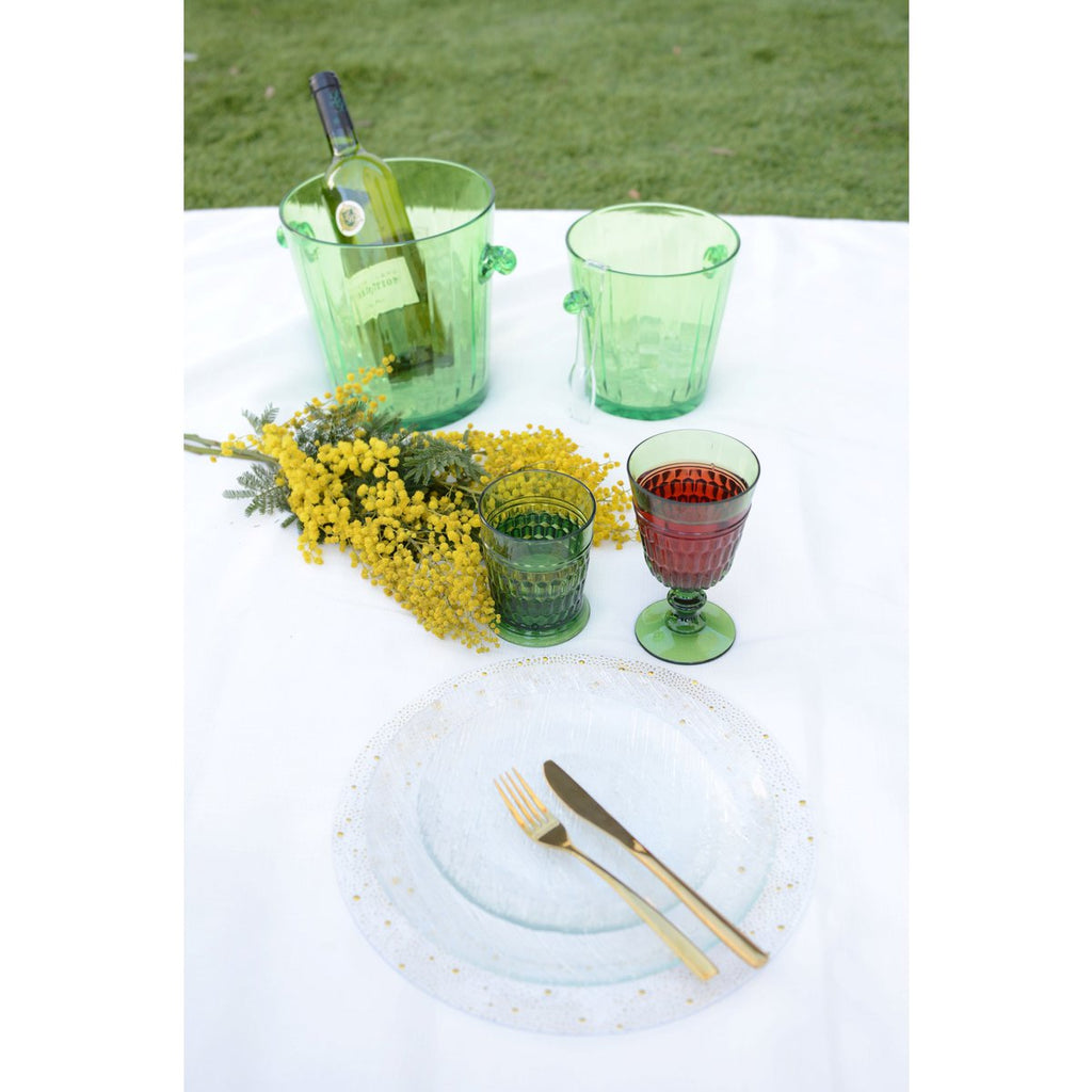 Green Champagne Bucket 20.3x20.3x21.2cm