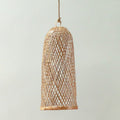 Bamboelamp | Natuurlijke lampenkap | Geweven plafondlamp CAMAYA