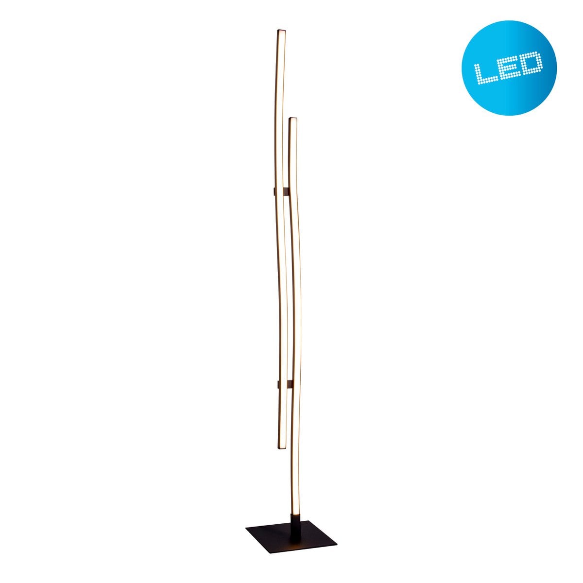 Liv · Vloerlamp — zwart
